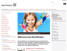 Tablet Screenshot of cms.stand-montafon.at